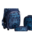 16 Inch Trolley Bag 3 Pcs Set - Game Over